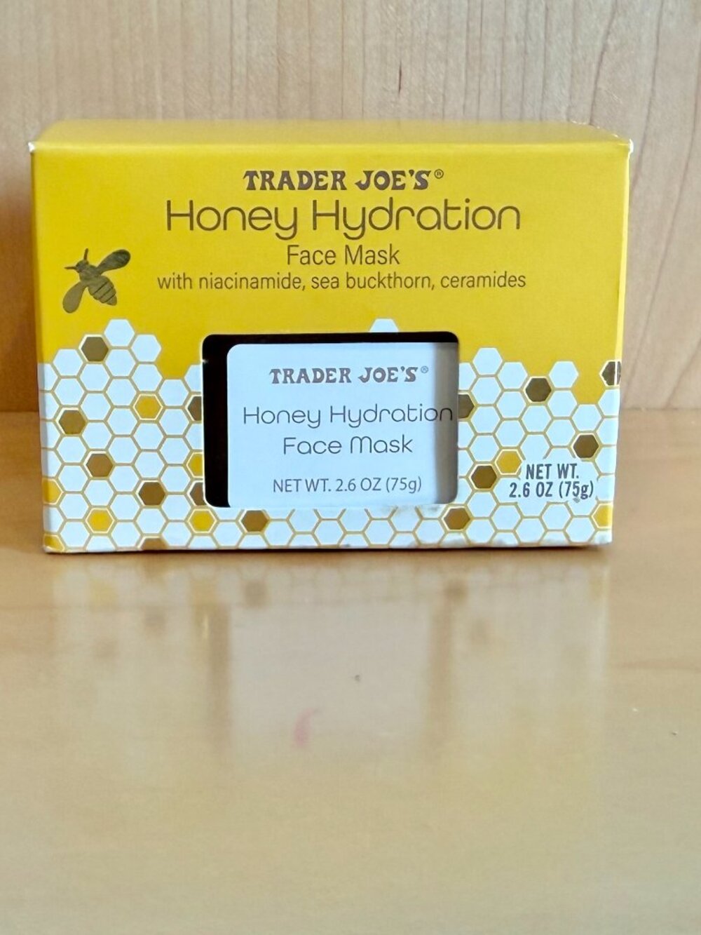 Trader Joe's Honey Hydration Face Mask - New, Unopened